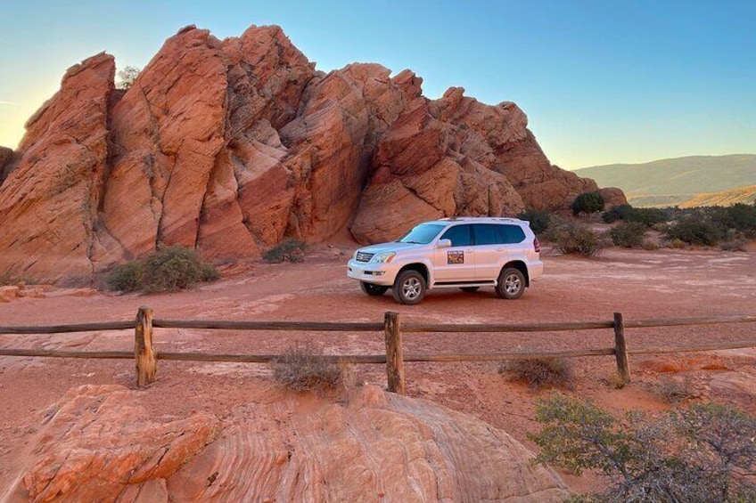 Ride in our luxury offroad rig