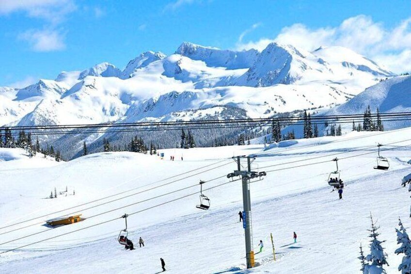 Skiing in Whistler