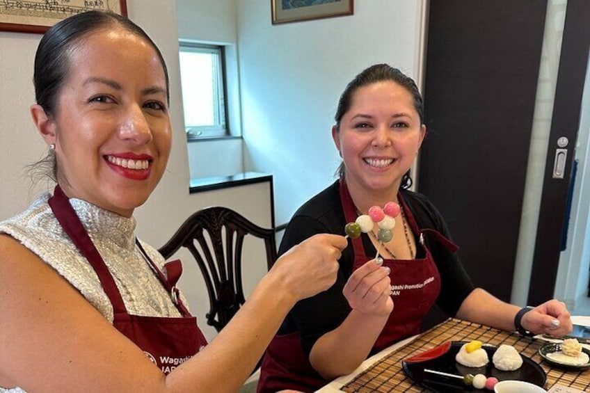 Mochi Sweets Making Class in Tokyo