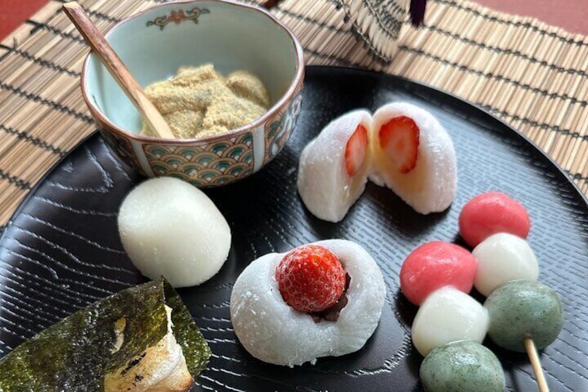 Mochi Sweets Making Class in Tokyo