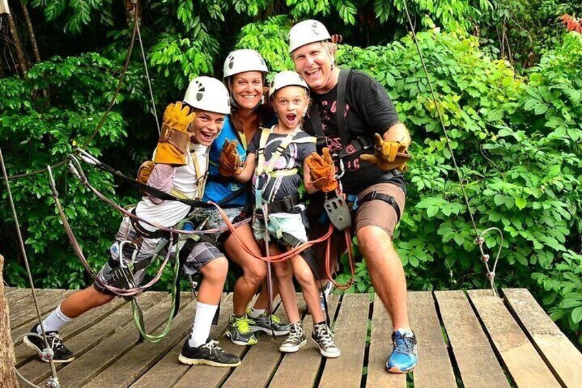 Veragua Canopy Adventure and Tortuguero Jungle Cruise 