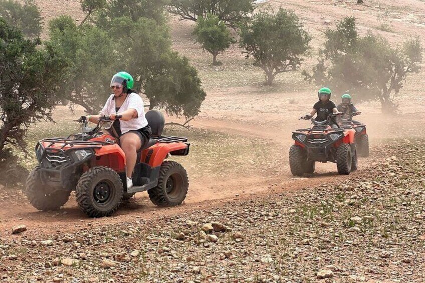 Agadir or Taghazout: Quad bike safari and Crocopark