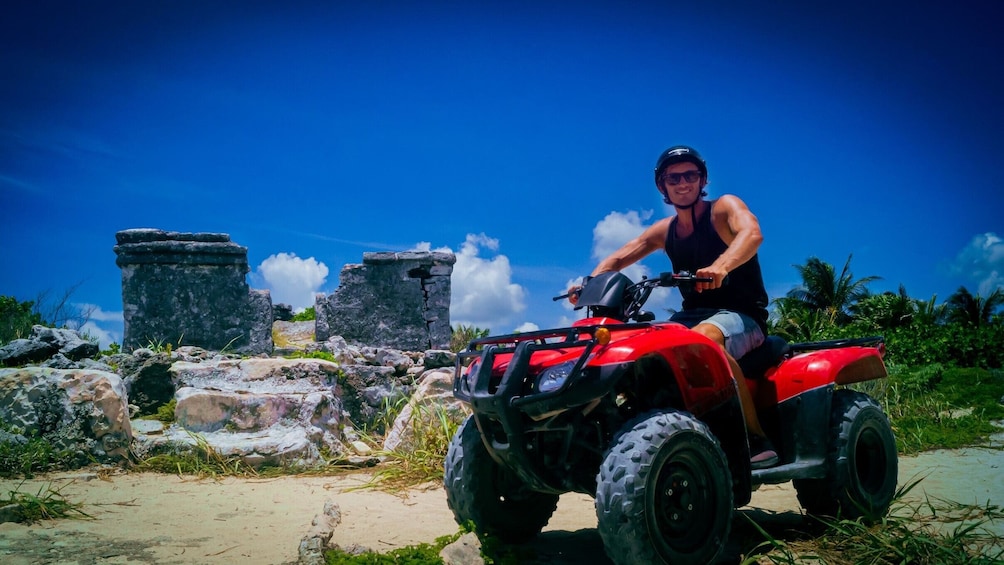 Shore Excursion: ATV Adventure along Cozumel's Coast & Beach Club Access