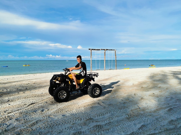 Shore Excursion: ATV Adventure along Cozumel's Coast & Beach Club Access