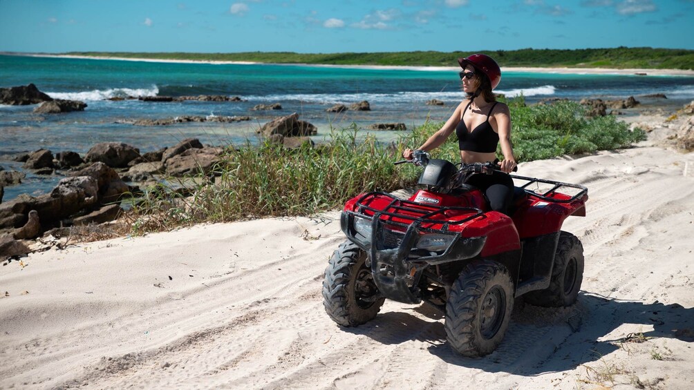 Shore Excursion: ATV Adventure along Cozumel's Coast & Beach Club Access