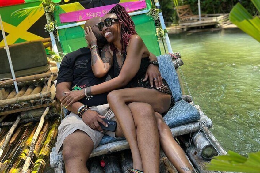 A picture that is worth a thousand words , I wonder what he is telling her.