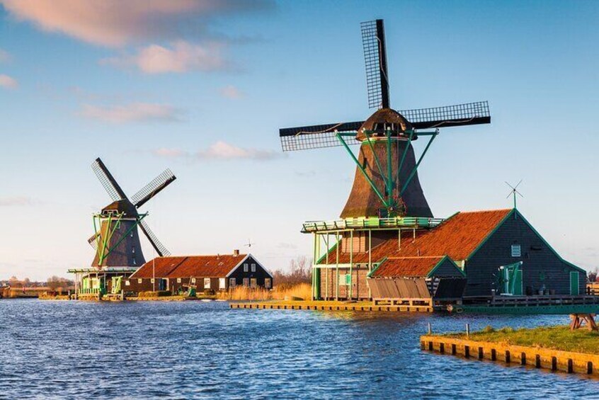 Exclusive Panoramic City Tour and Countryside - visit to Zaanse Schans