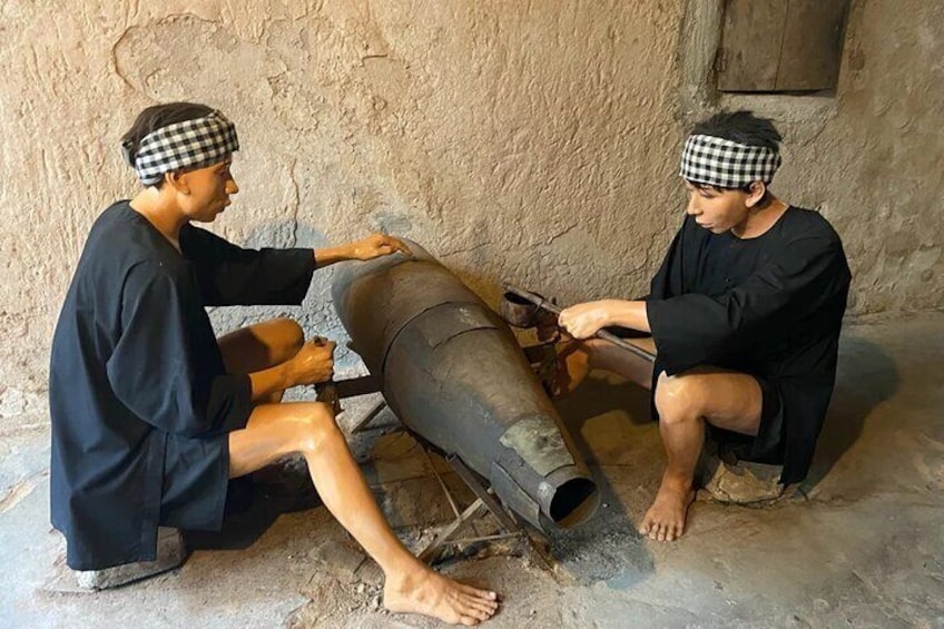 Private Guided Cu Chi Tunnels Tour and Shooting Range Exploration