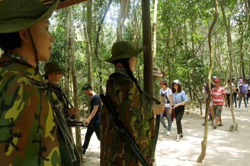 Private Guided Cu Chi Tunnels Tour and Shooting Range Exploration