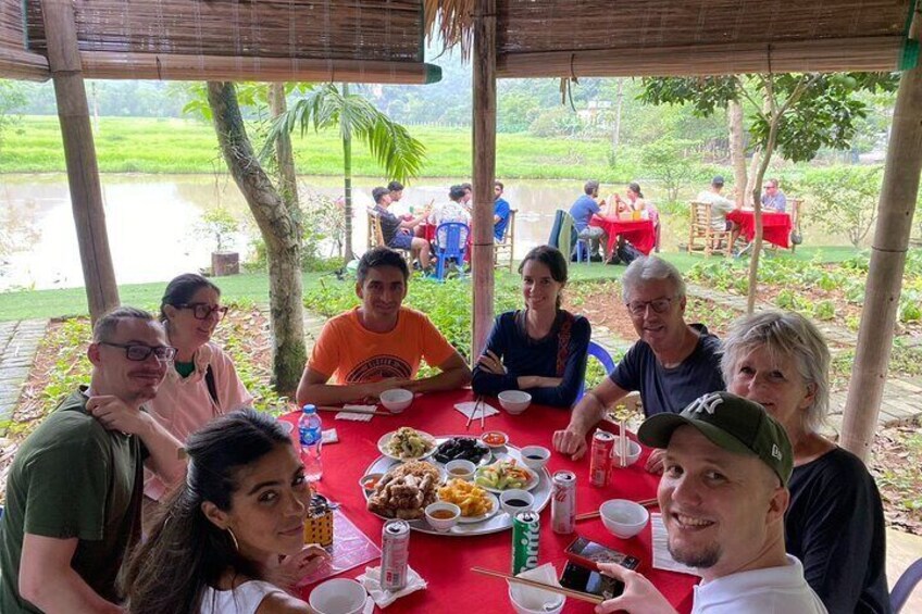 Lunch Time in Local restaurant