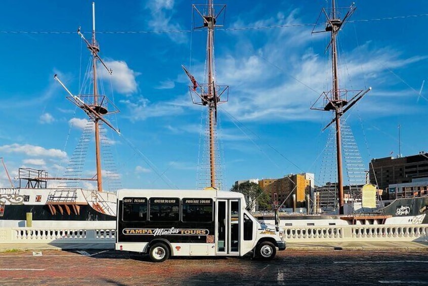 Gasparilla Ship and the Minbus!