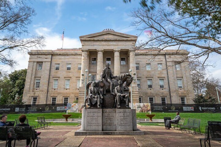 Raleigh Downtown Smartphone Guided GPS App Walking Tour 