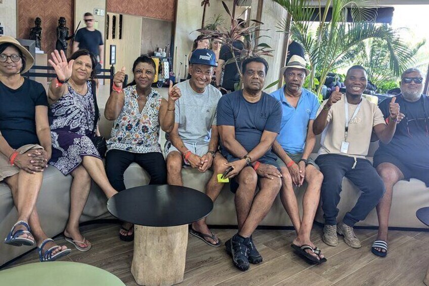 Chilling somewhere in stone town