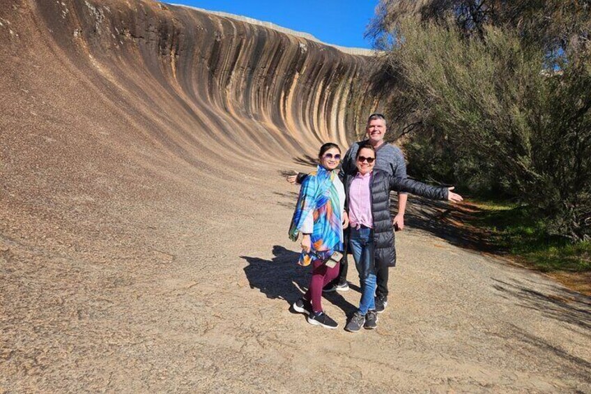 My friends at Wave Rock