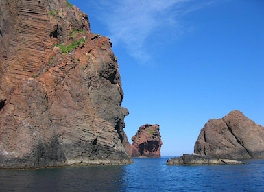 Scandola: check out the nature reserve from Porto (France)