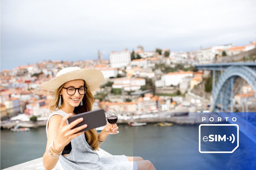 Porto: Unlimited Portugal Internet with eSIM Mobile Data Plan 