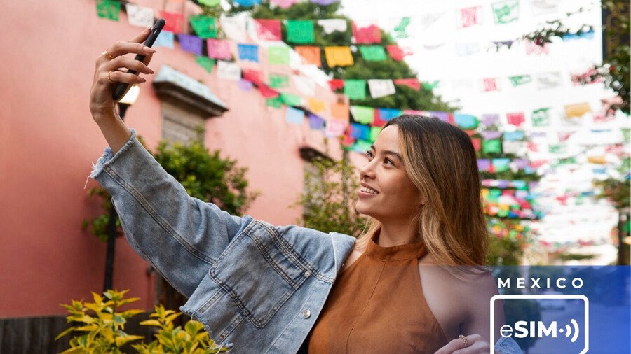 Mexico City: Unlimited Mexico Internet with eSIM Mobile Data Plan