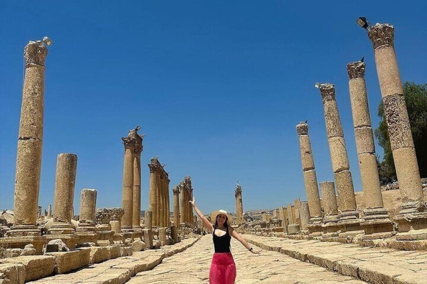 4 Hour Private Guided Tour in Jerash and Ajloun From Dead Sea