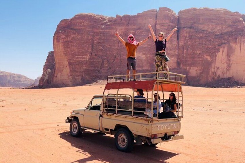 Wadi Rum Private Guided Tour From Dead Sea