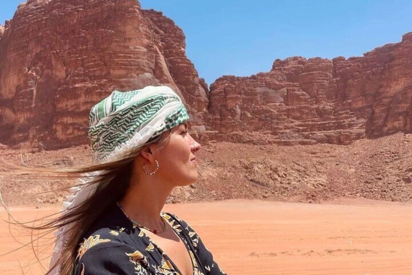 Wadi Rum Private Guided Tour From Dead Sea