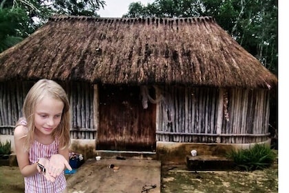 Walk 1 Hour in a Dry Cave & Mayan Community: Adventure & Cultural