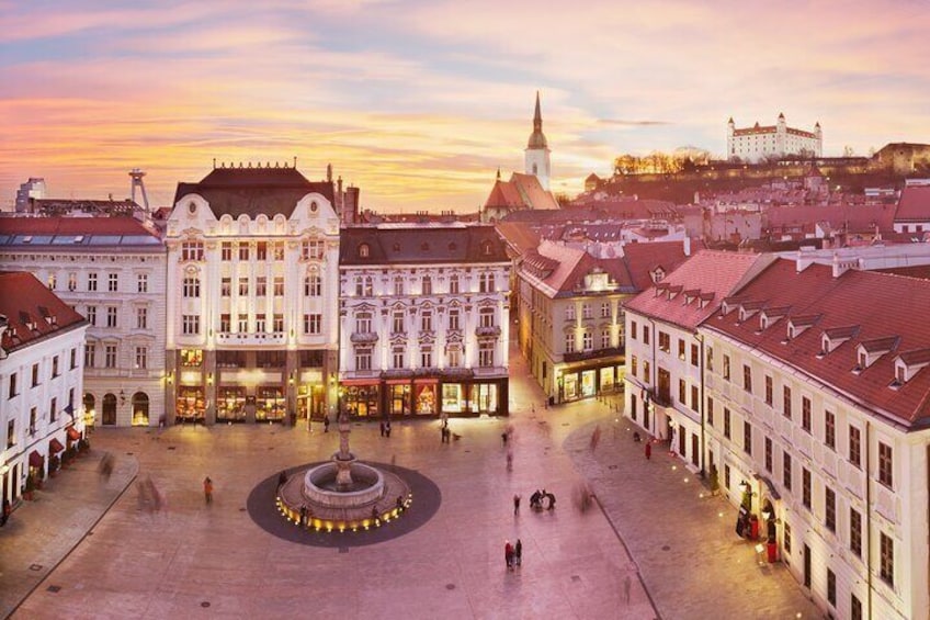 Private Tour Vienna to Bratislava with English Speaking Driver