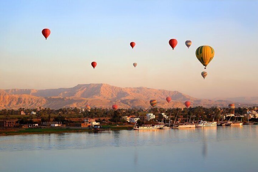 Overday from Hurghada to Luxor with Hot air Balloon