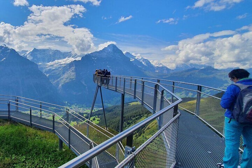 Grindelwald First Ticket incl. Cliff Walk from Interlaken