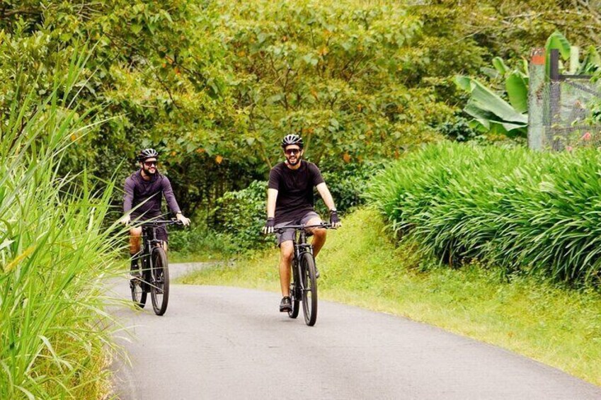 Joyful e-bike rides