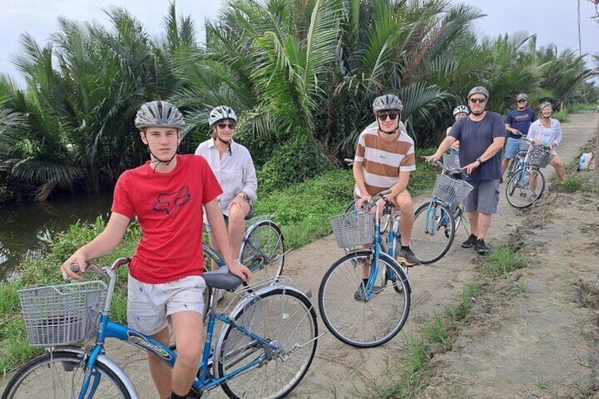 Private Hoi An Countryside Biking Basketboat Buffalo and Foods