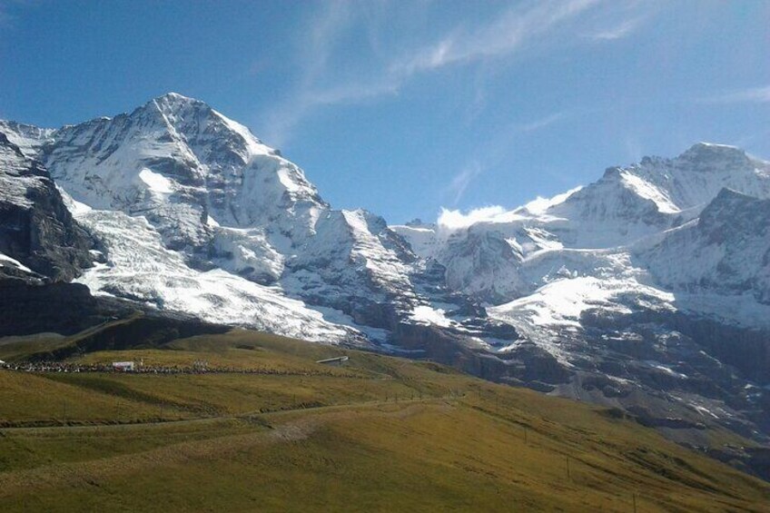 Eiger, Mönch and Jungfrau alpine panorama