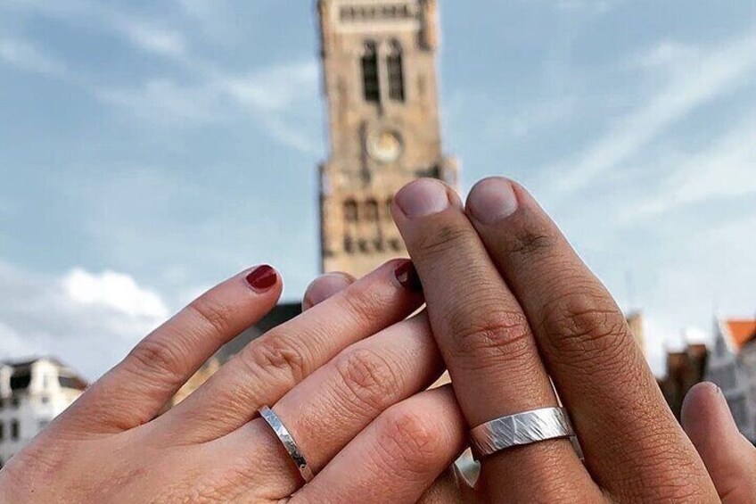 Handmake Your Own Unique Silver Ring in Bruges