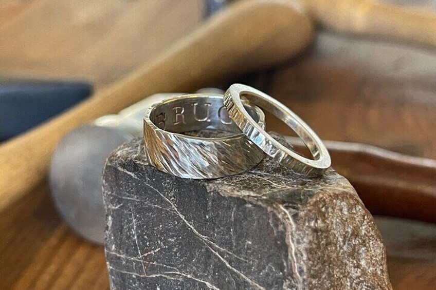 Handmake Your Own Unique Silver Ring in Bruges