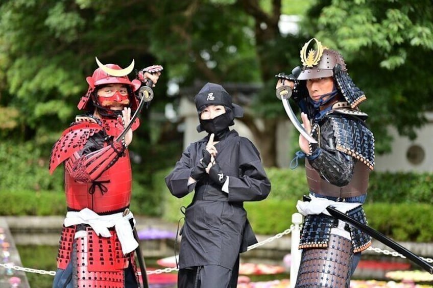 Private Samurai Costume Photo shooting in Gyoda Oshi Castle