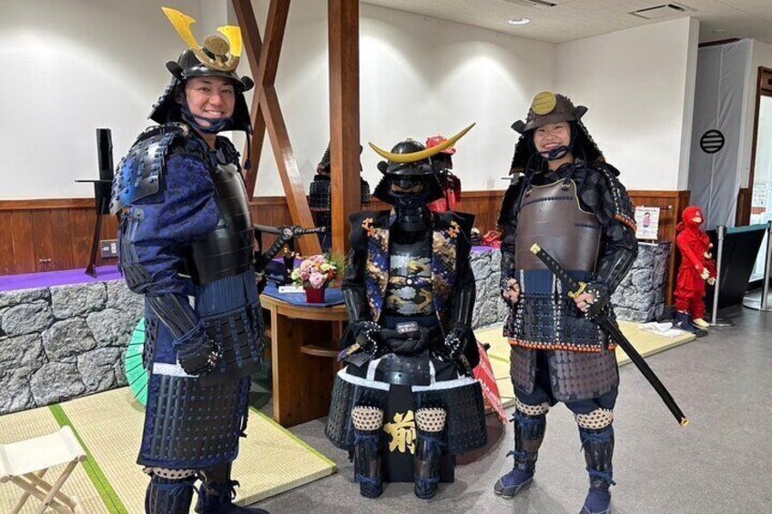 Private Samurai Costume Photo shooting in Gyoda Oshi Castle