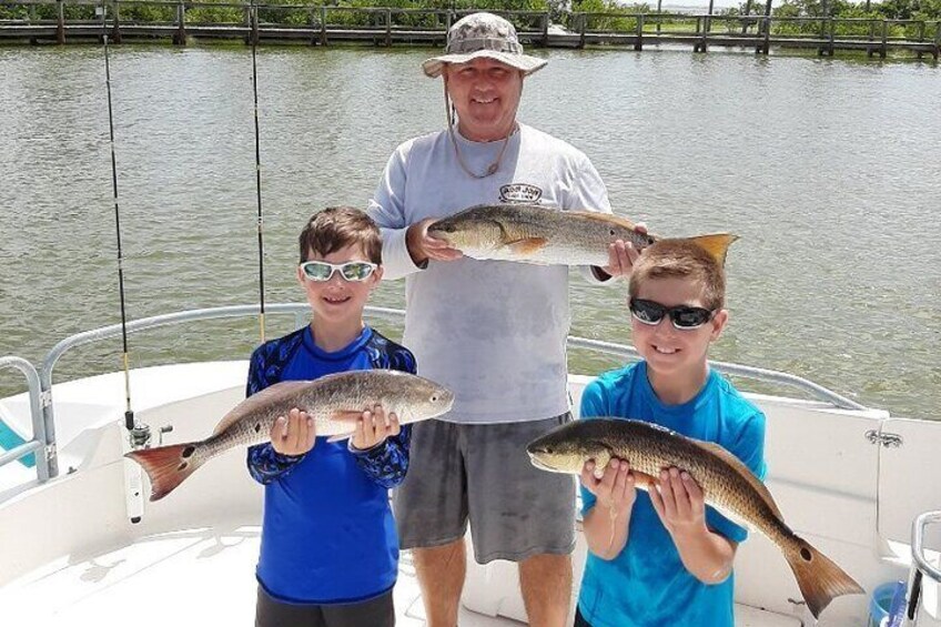 Fun family fishing