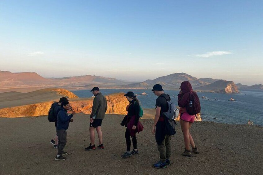 Trekking in the Paracas National Reserve with Pink Lagoon