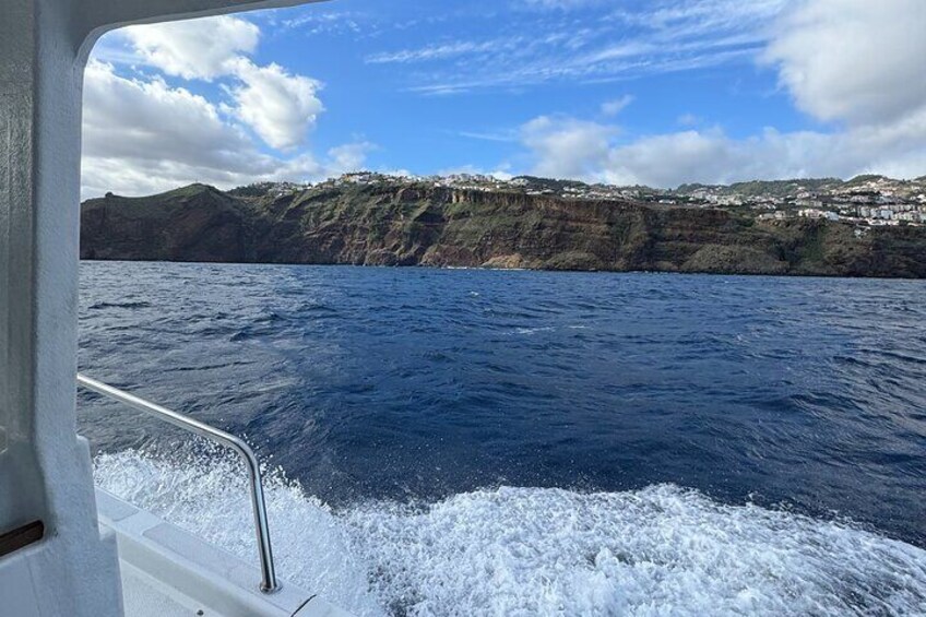 Calheta-Cabo Girão Shared Boat Roundtrip at Morning or Sunset