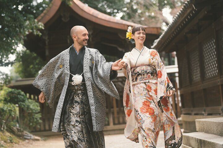 Kyoto Kiyomizudera Kimono Dressing with Hairstyle & Photoshoot