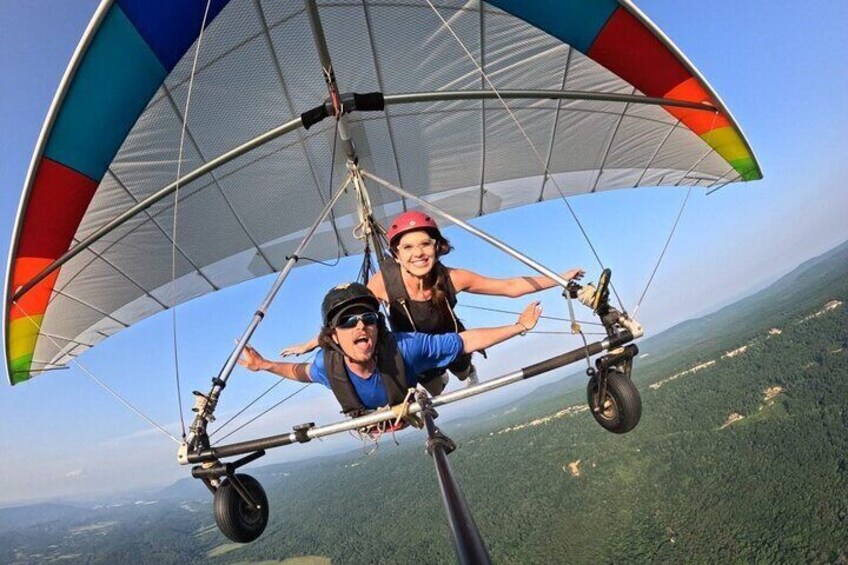 Discover Hang Gliding Tandem Flights with a Certified Instructor