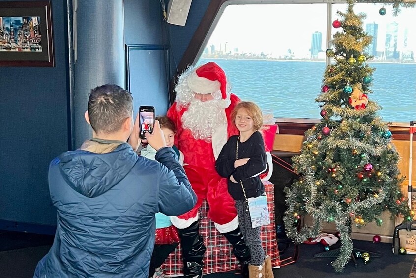 NYC: Holiday Cruise around the Statue of Liberty with Santa