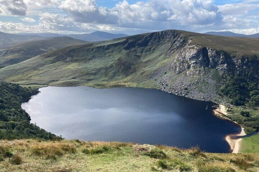 Lough Tay, also known as Guinness Lake