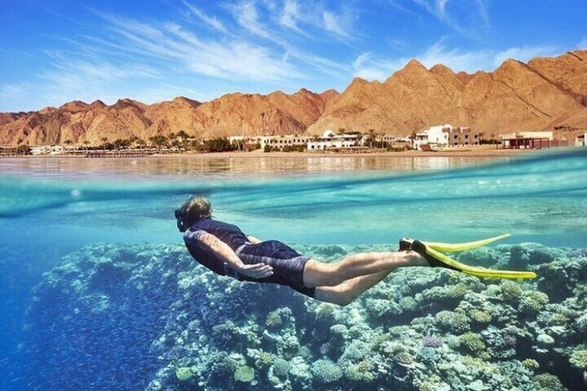 Snorkeling at Blue Hole
