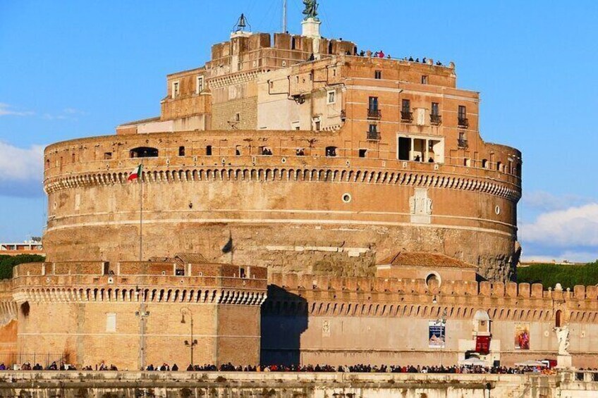 Castel Saint Angelo Audio Guided Tour with Entrance Tickets