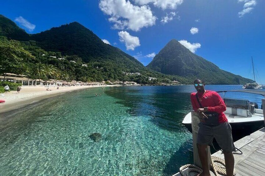 captain malo at sugar beach