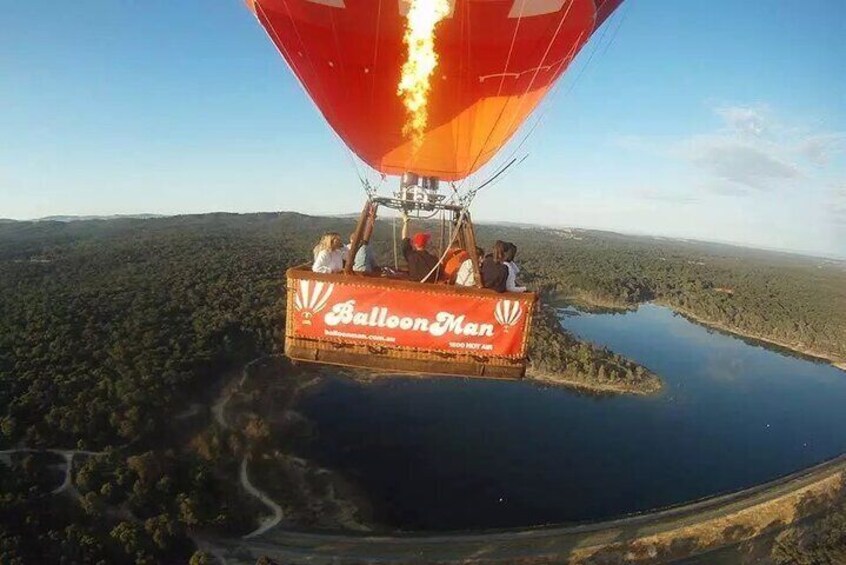 Bendigo Premium Balloon Flight plus buffet champagne breakfast