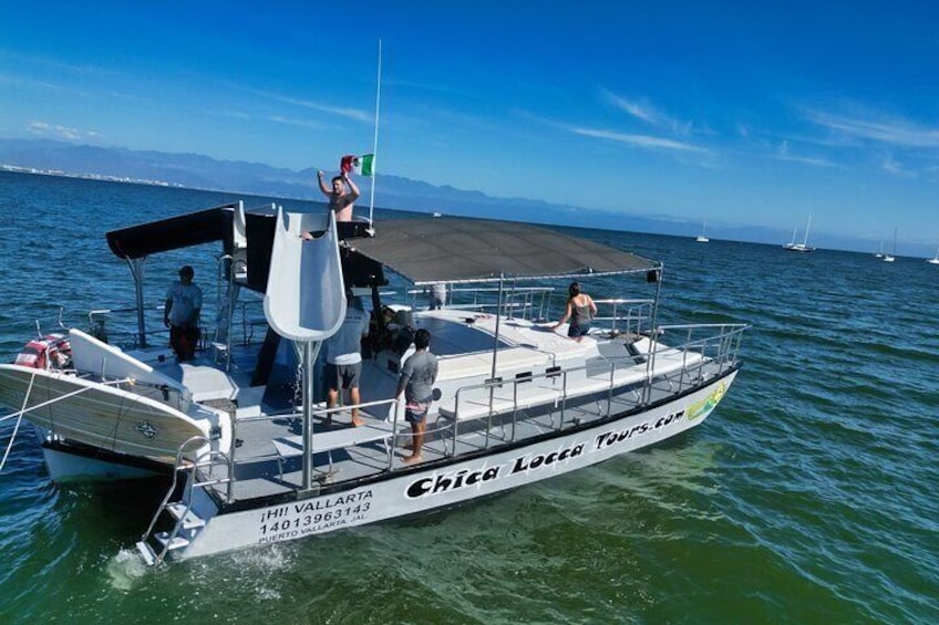 All Inclusive Private Boat Tour in Puerto Vallarta 45ft Yacht