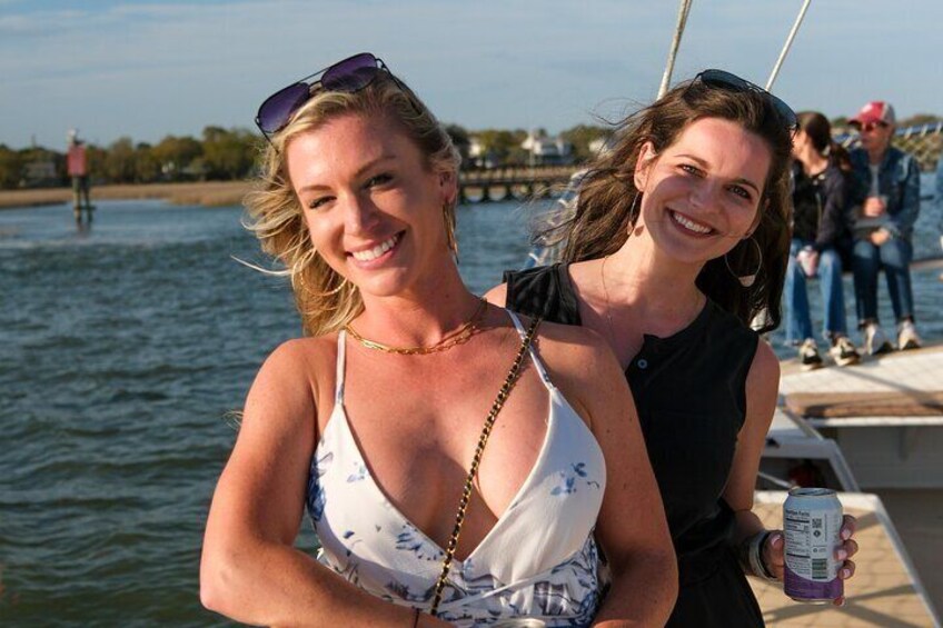 Charleston Iconic Sunset Sail - Lux Catamaran w/Bar & Bathrooms