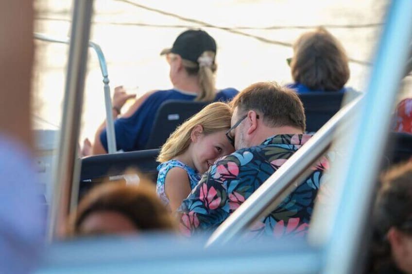 Charleston Harbor Sunset Sail 50ft Catamaran Bar and Bathrooms