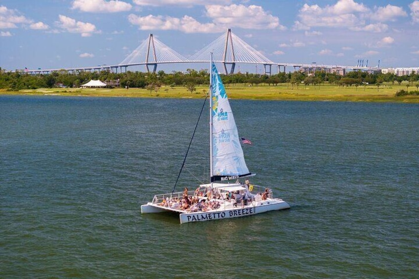 Charleston Iconic Sunset Sail - Lux Catamaran w/Bar & Bathrooms